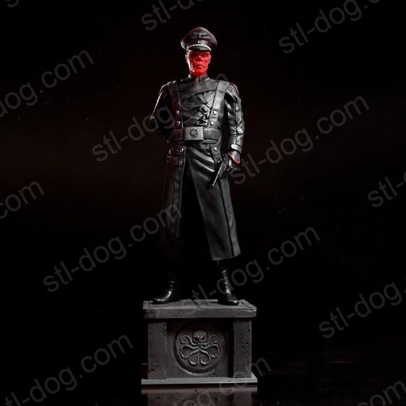 红骷髅(Red Skull) 3D打印图纸